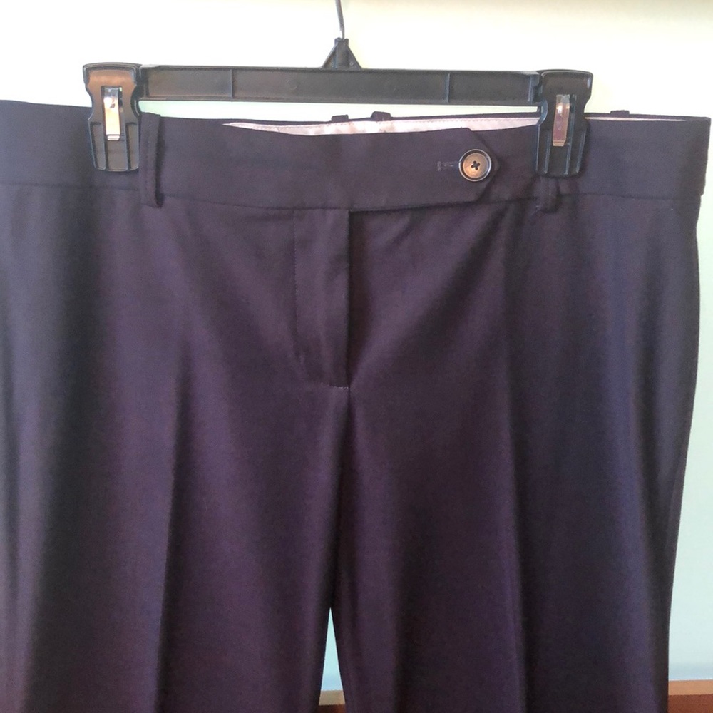 Ann Tatlor Loft deep purple dress pants